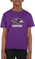 Youth NFL Baltimore Ravens Big Logo T-Shirt - Comfortable Game Day Tee