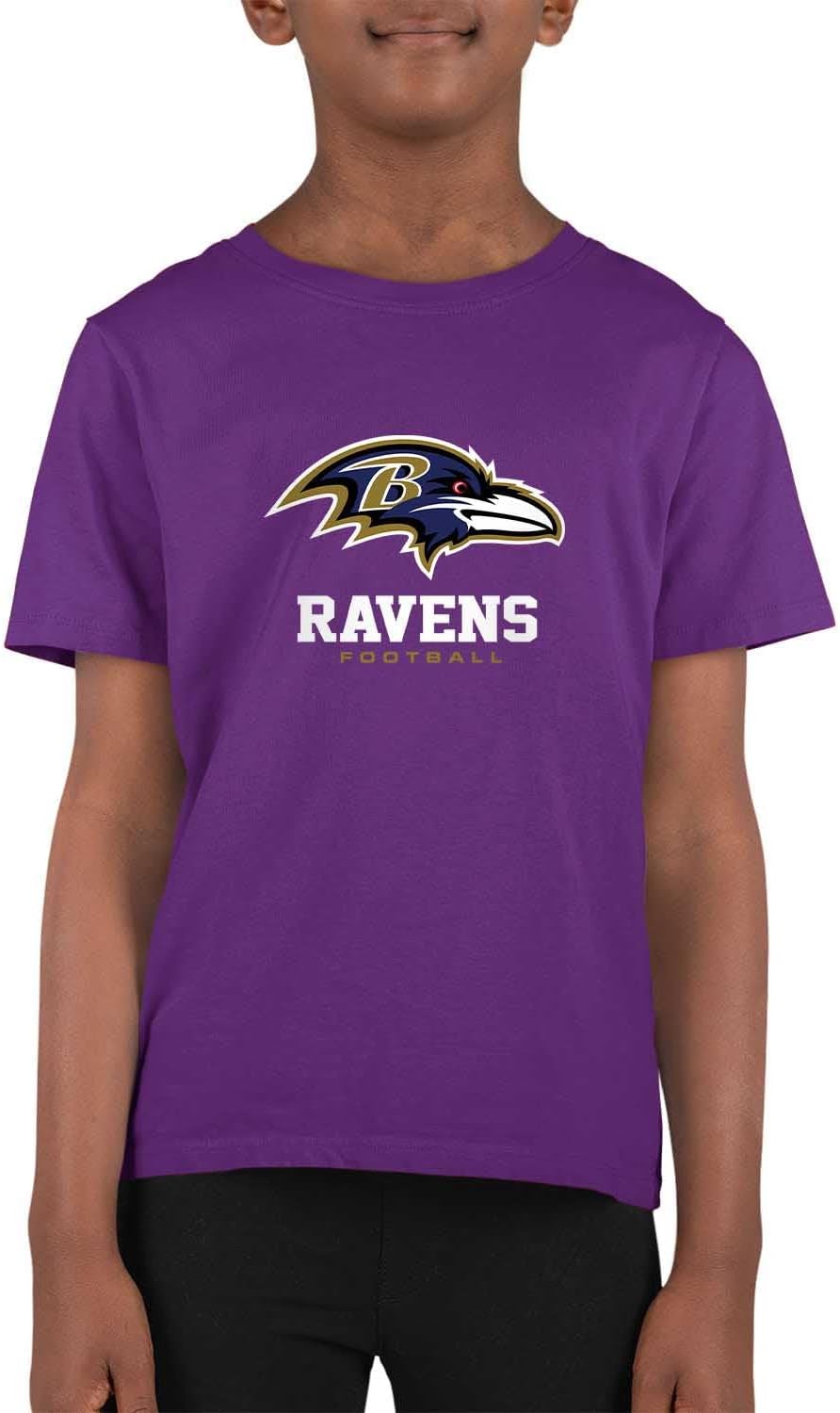 Youth NFL Baltimore Ravens Big Logo T-Shirt for Young Fans