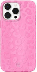 VELVET CAVIAR iPhone 14 Pro Max Case - Hot Pink Leopard Print