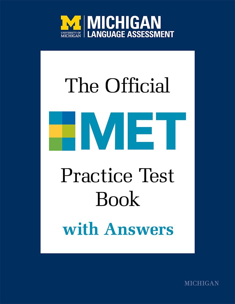 The Official MET Practice Test Book with Comprehensive Answers