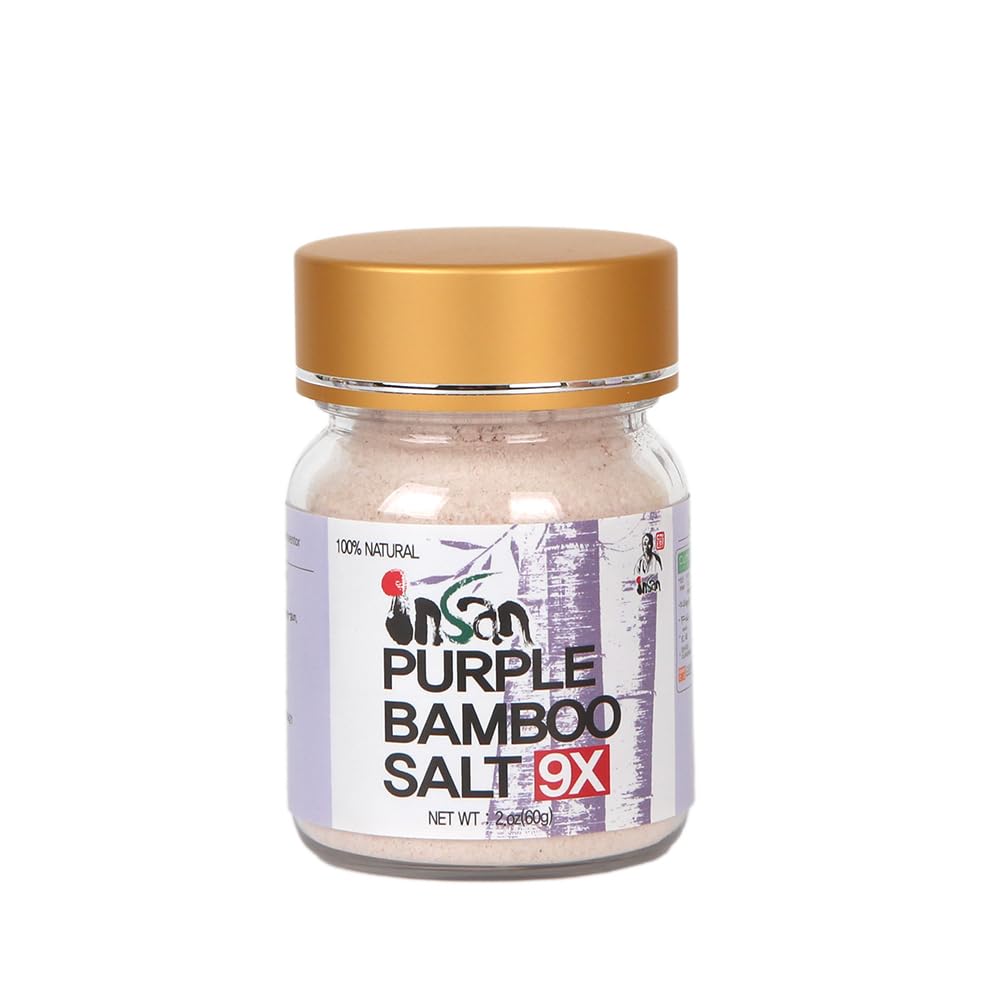 Insan Bamboo Salt 9X Roasted Korean Wellness Mineral Salt 60g