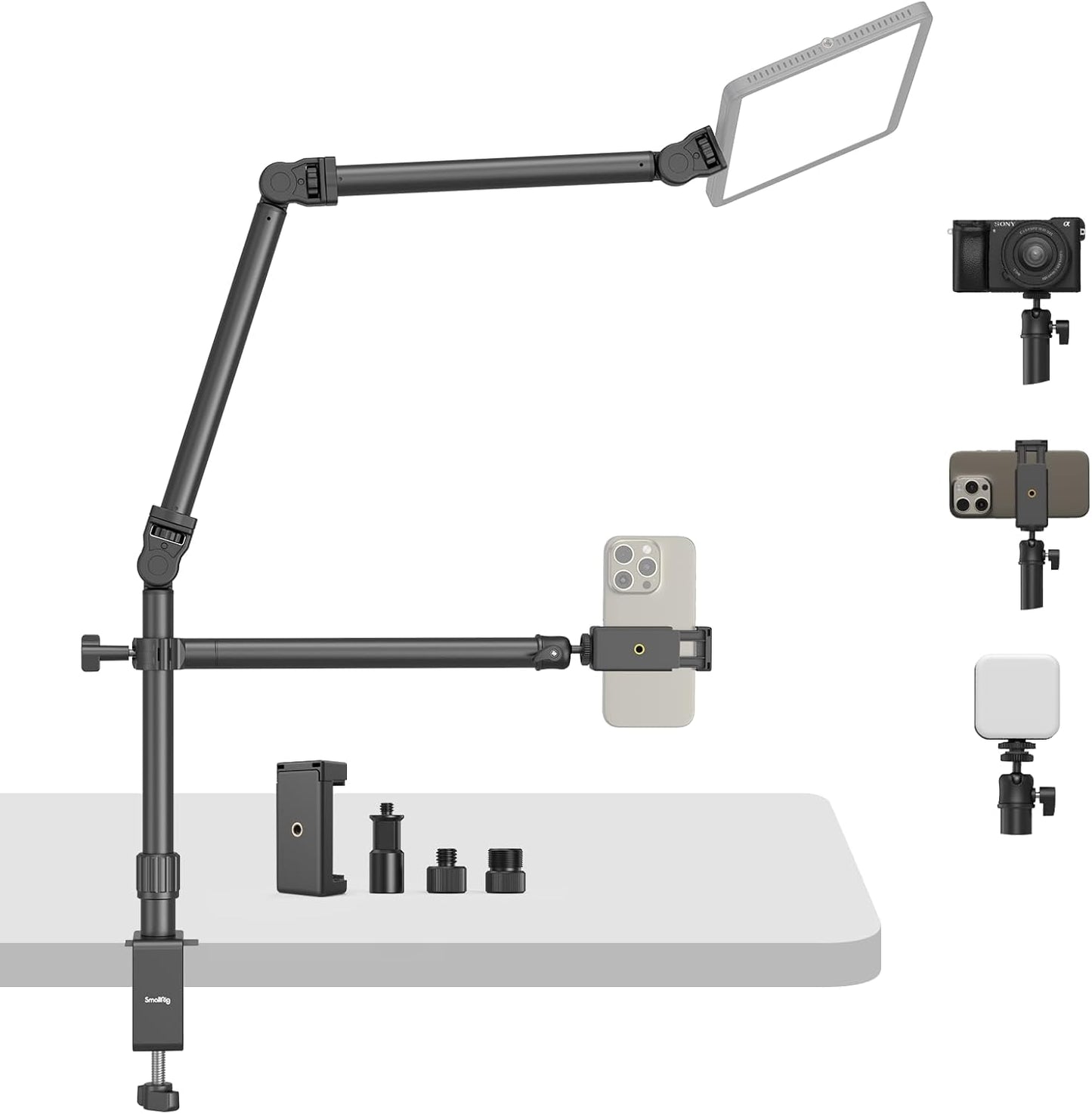 SmallRig Overhead Camera Mount for Photography and Videography