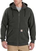 Carhartt Men's Relaxed Fit Midweight Sherpa-Lined Full-Zip - Warmth