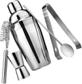 5 Pcs Stainless Steel Bartender Set