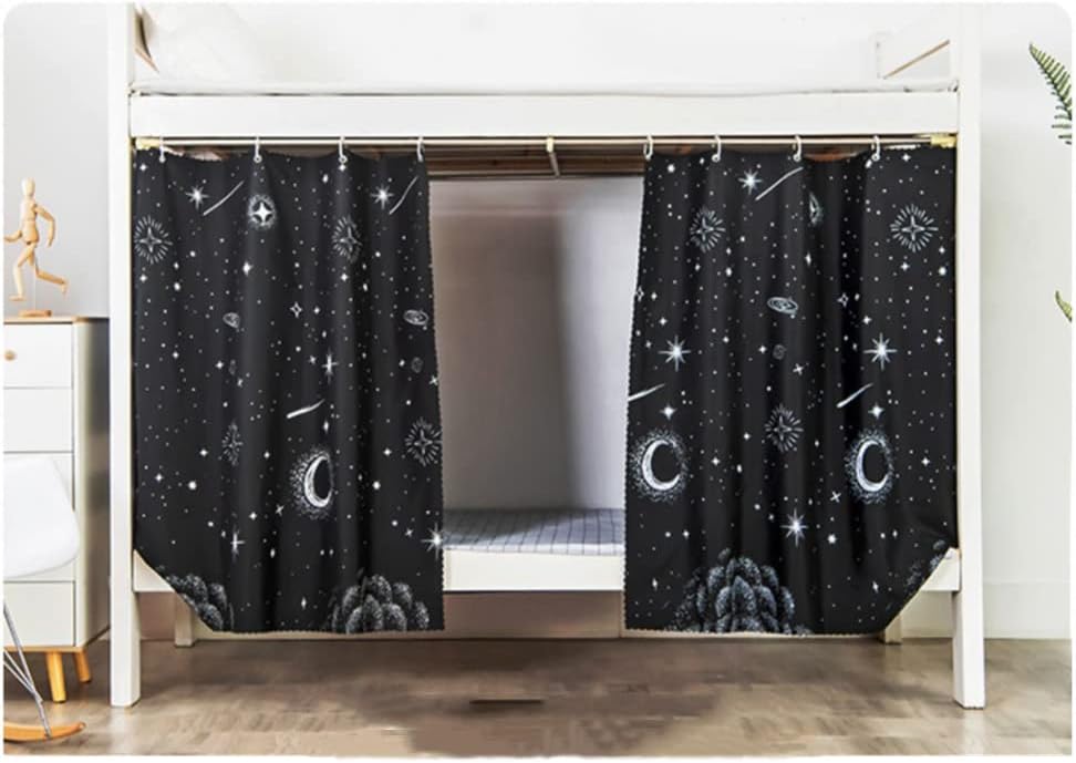 Galactic Stars Bunk Bed Curtains Set