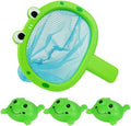 Baby Bath Toys Frog Fishing Play Set - Mold-Free Floating Fun