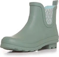 Laura Ashley Ladies Mid Cut Ankle Height Rubber Rain Boots