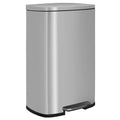 13 Gallon/50 Liter Kitchen Trash Can - Fingerprint Proof Matte Steel