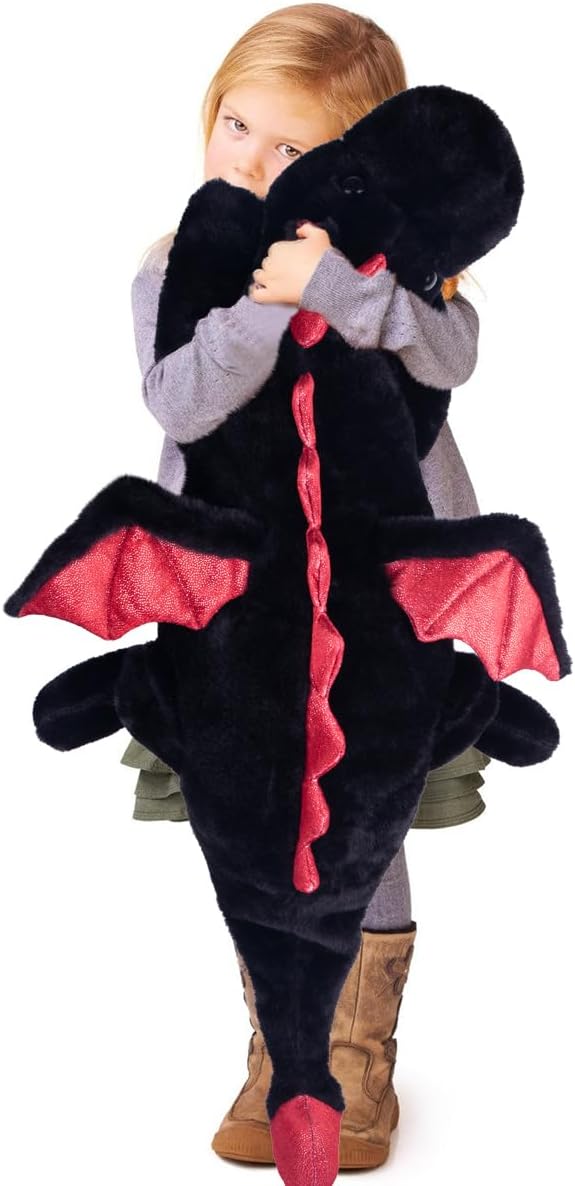 ARELUX Large 37in Cute Dragon Plush Toy for Cuddly Comfort
