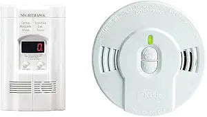 Kidde Carbon Monoxide and Smoke Detector with 10-Year Battery