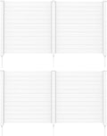 Outdoor Privacy Screen 4 Panels 48in x 48in - Decorative AC & Trash