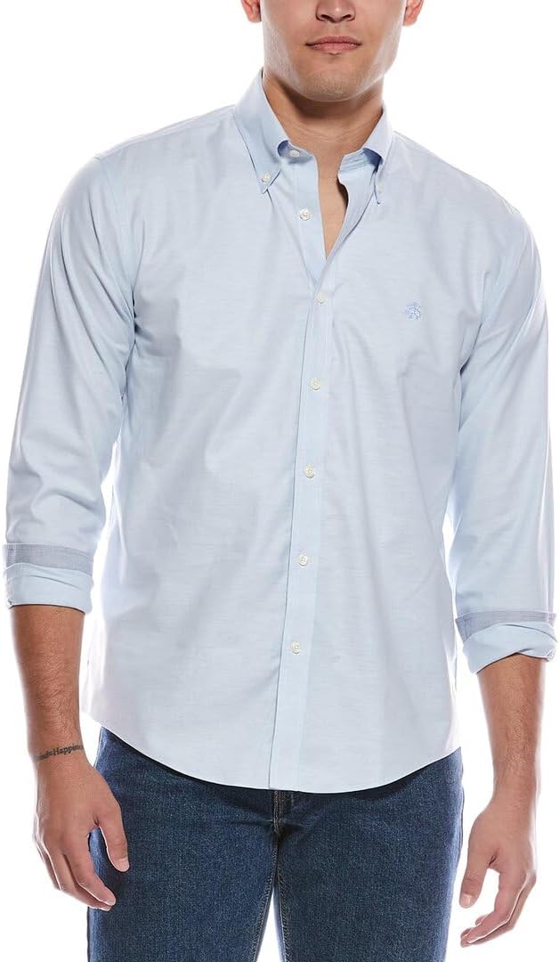 Brooks Brothers Men's Non-Iron Long Sleeve Button Down Shirt