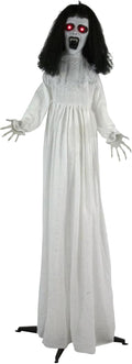 Haunted Hill Farm Life-Size Scary Demon Bride Animatronic - Touch