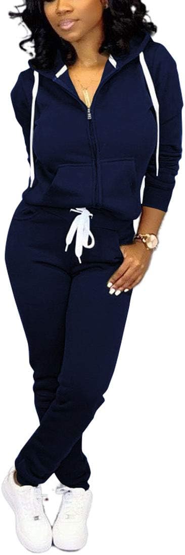 Nimsruc Jogging Suits for Women - Stylish 2 Piece Casual Set