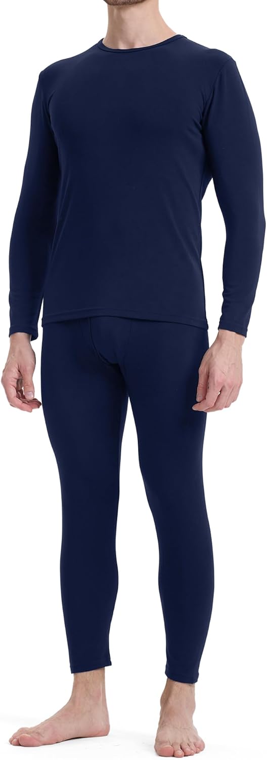 Bamboo Cool Men's Thermal Underwear Set for Ultimate Warmth