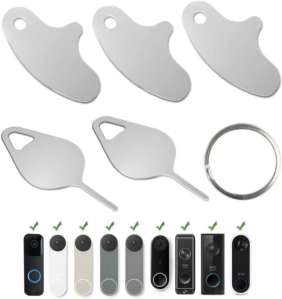 5 Pack Doorbell Key Replacement Set by VVHOOY