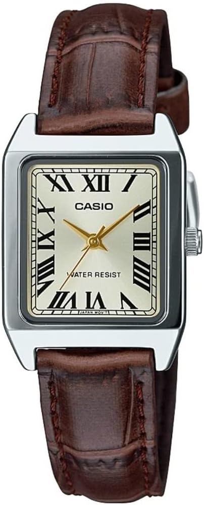 Casio Collection Watch: Classic Style in Brown
