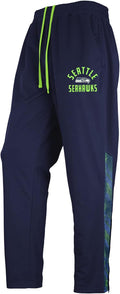 Zubaz NFL Men's Team Color Elevated Jacquard Trackpant - Bold Team Fan