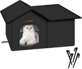 Rest-Eazzzy Cat House for Outdoor Cats - Weatherproof Selfwarming