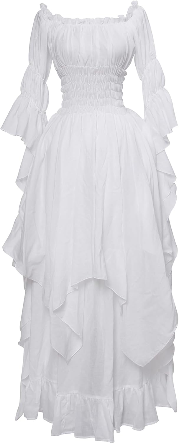 Victorian Dress Renaissance Costume for Women Gothic Witch Style