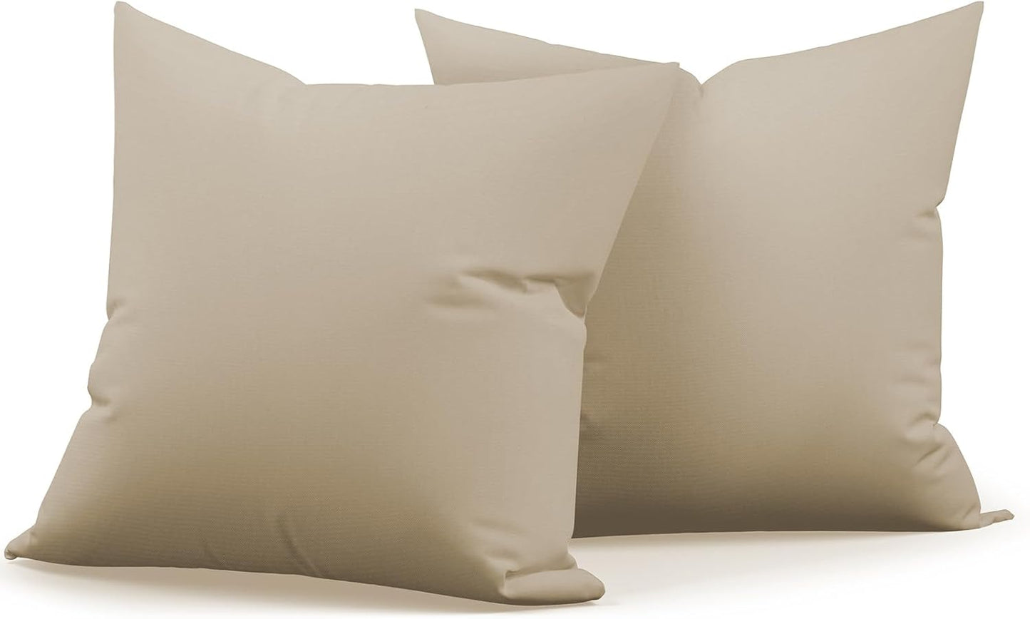 Premium 18x18 Inch Outdoor Throw Pillows for All-Weather Use