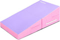 Tumbling Cheese Wedge Mat 48x24x14 in - Folding Gymnastics Incline Mat