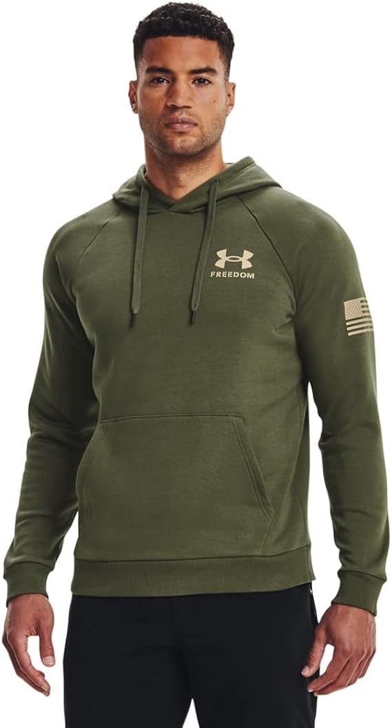 Under Armour Men's Freedom Flag Hoodie for Comfort and Style