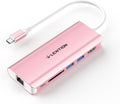 USB C Hub with 4K HDMI, SD Card Reader & Ethernet - Compact Multiport