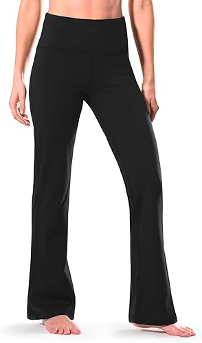 Safort Bootcut Yoga Pants with 4 Pockets and UPF50+ Protection