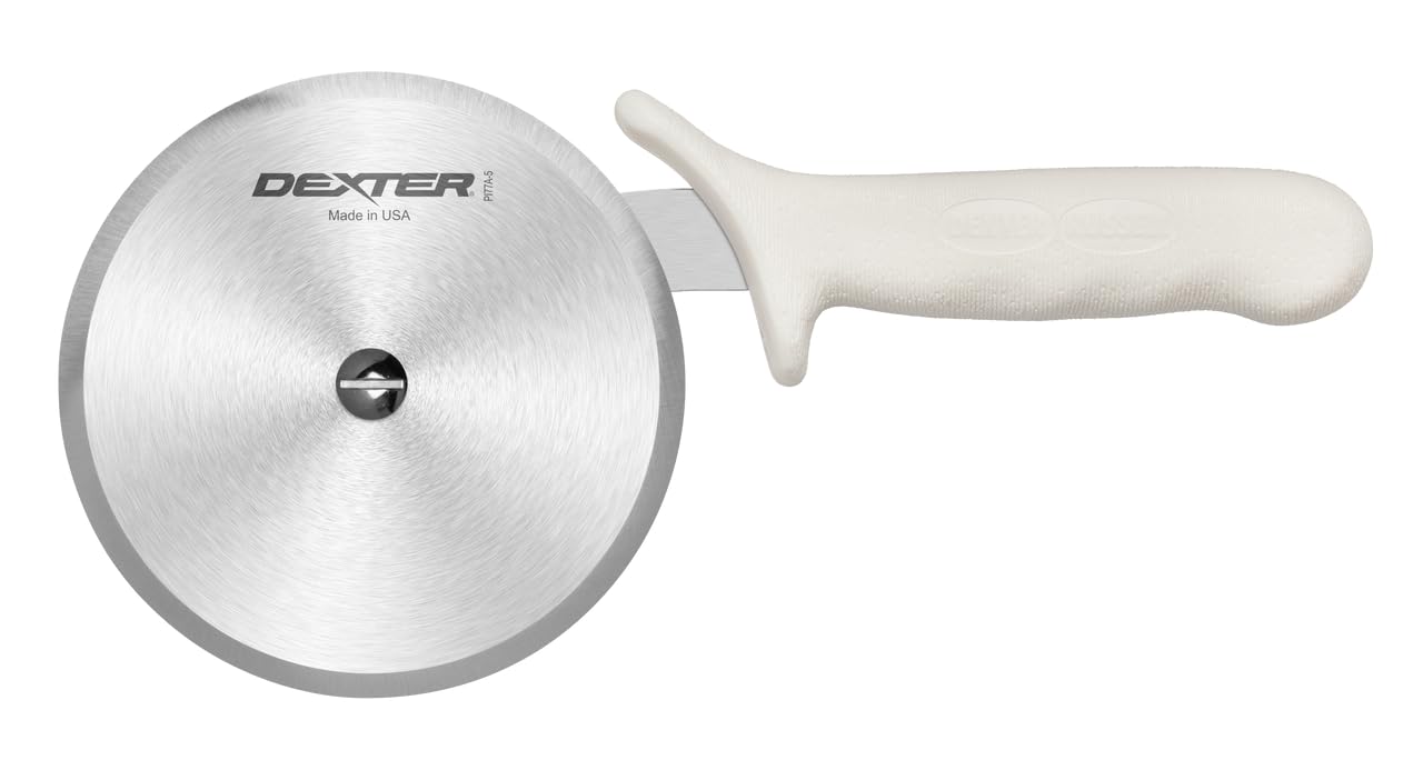 Sani-Safe 5 in Pizza Cutter with Polypropylene Handle for Chefs