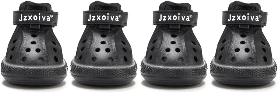 JZXOIVA Dog Shoes for Hot Pavement - Waterproof Dog Booties
