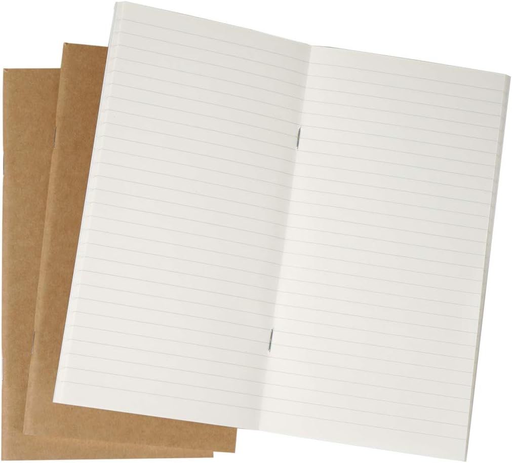 Moterm Set of 3 Lined Refills - 100gsm Quality