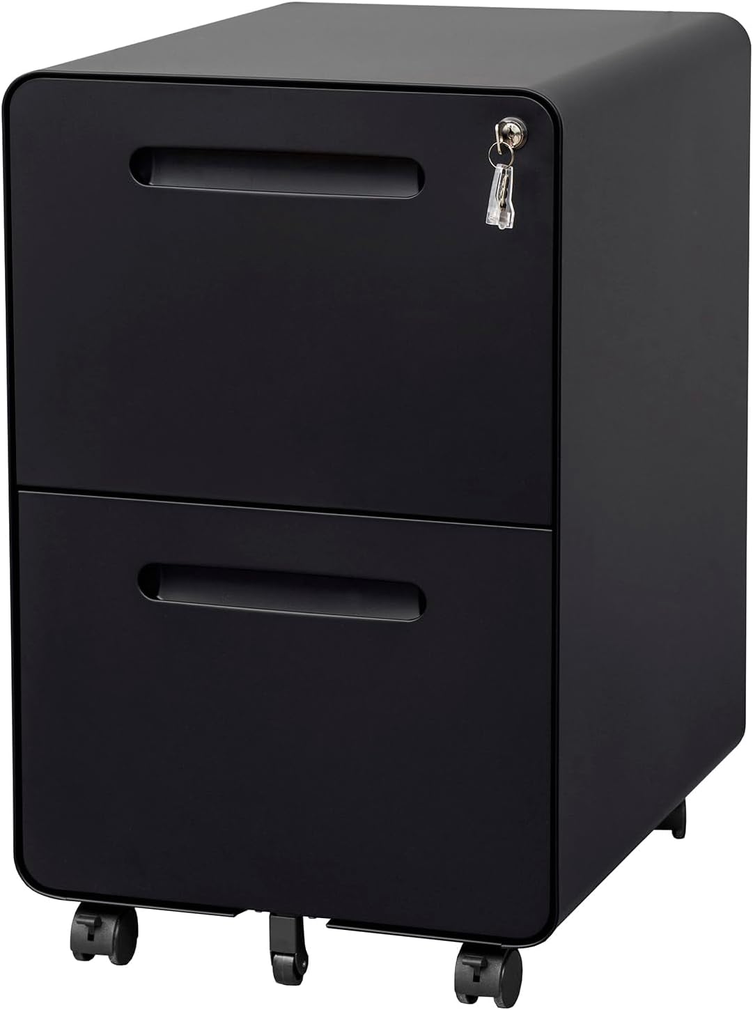 Secure & Stylish 2-Drawer Lockable File Cabinet by LVSTEEL