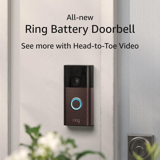 2024 Release Ring Battery Doorbell: Full Video, Two-Way Talk