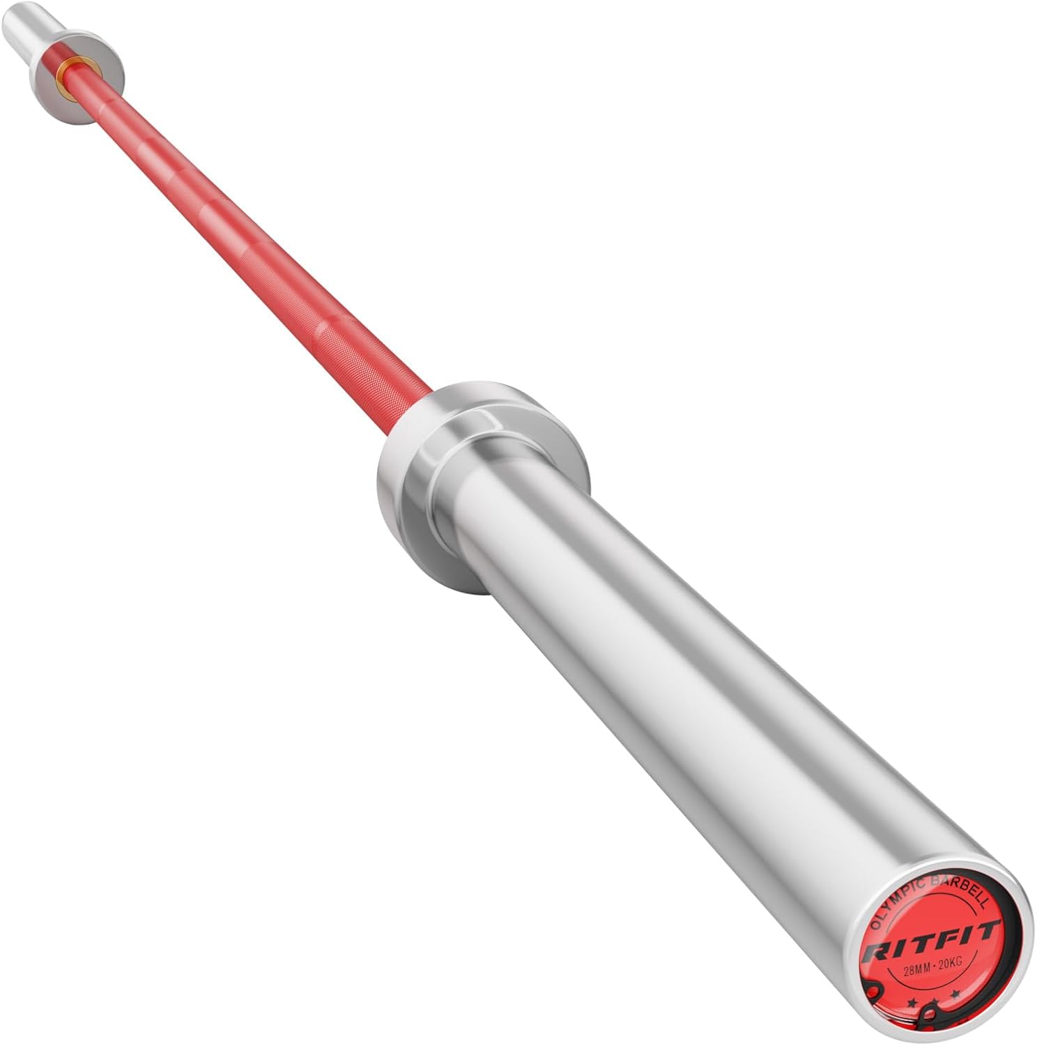 RITFIT 7FT Olympic Barbell for Strength Training and Weightlifting