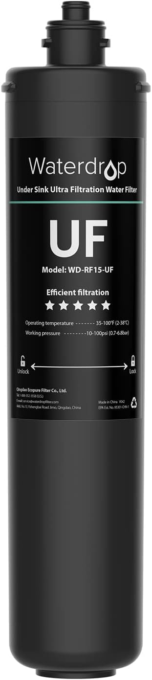 Waterdrop RF15-UF Replacement Filter Cartridge for Clean Water