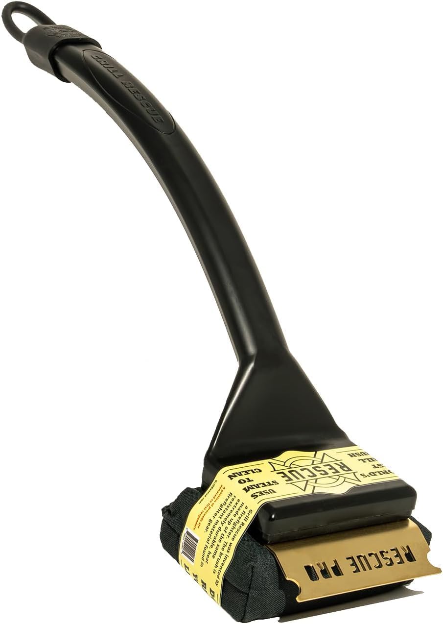 Grill Rescue BBQ Replaceable Scraper Cleaning Head for Grates