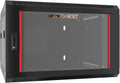 9U Wall Mount Server Rack Cabinet - Locking 24in Depth
