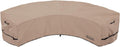 Patio Curved Sofa Cover for 4-6 Seater - Heavy-Duty Waterproof