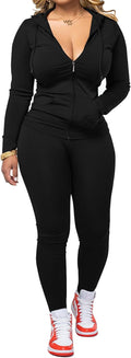 PINSV Women Two Piece Workout Set - Slim Fit Tracksuit Tracksuits