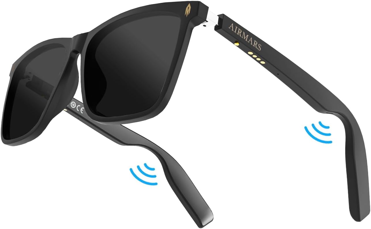 AIRMARS Smart Sunglasses: Bluetooth Speaker & UV Protection