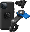 Quad Lock Motorcycle Handlebar Mount Kit with MAG Case - Secure Mounts