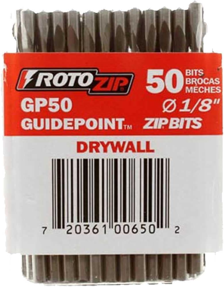RotoZip GP50 Drywall Cutting Bits for Precision Cuts in Drywall