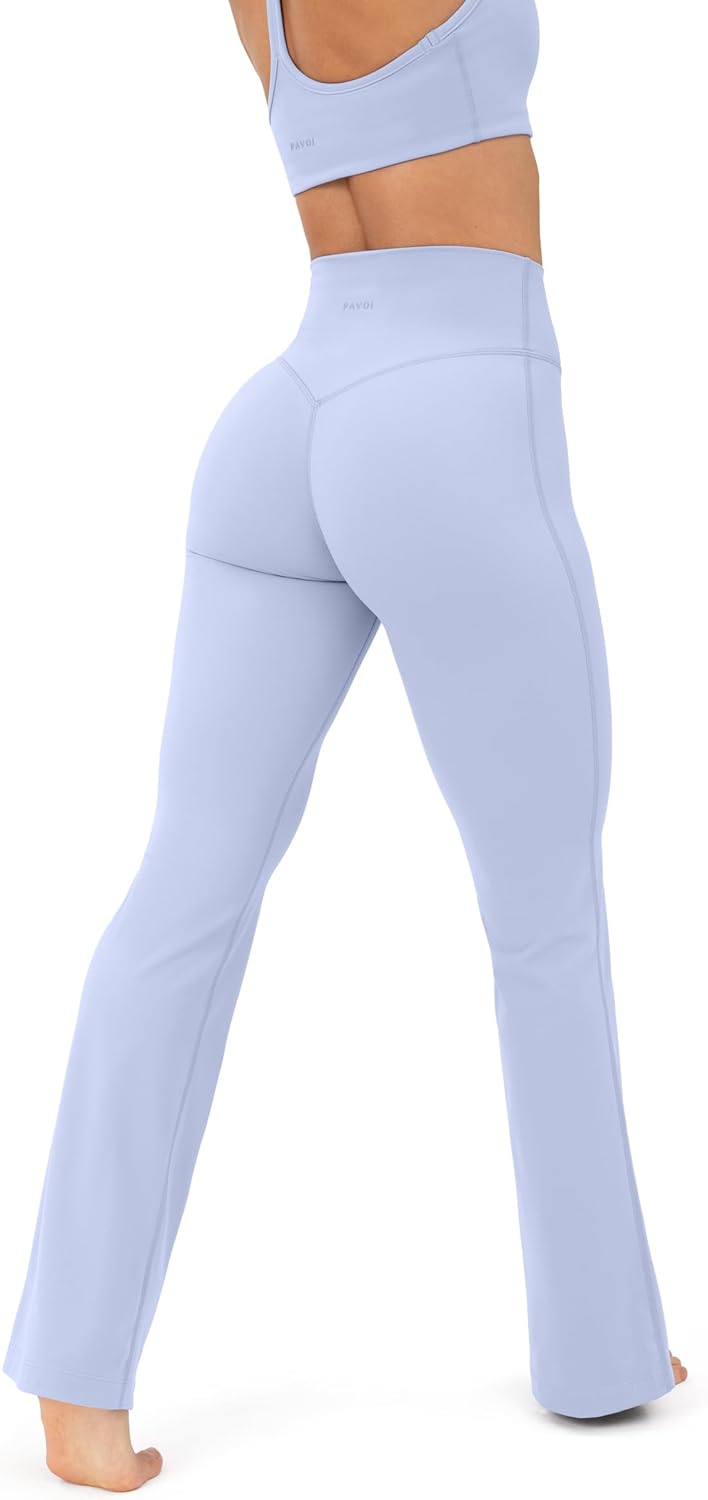 PAVOI ACTIVE High Waisted Flare Leggings for Women Comfort