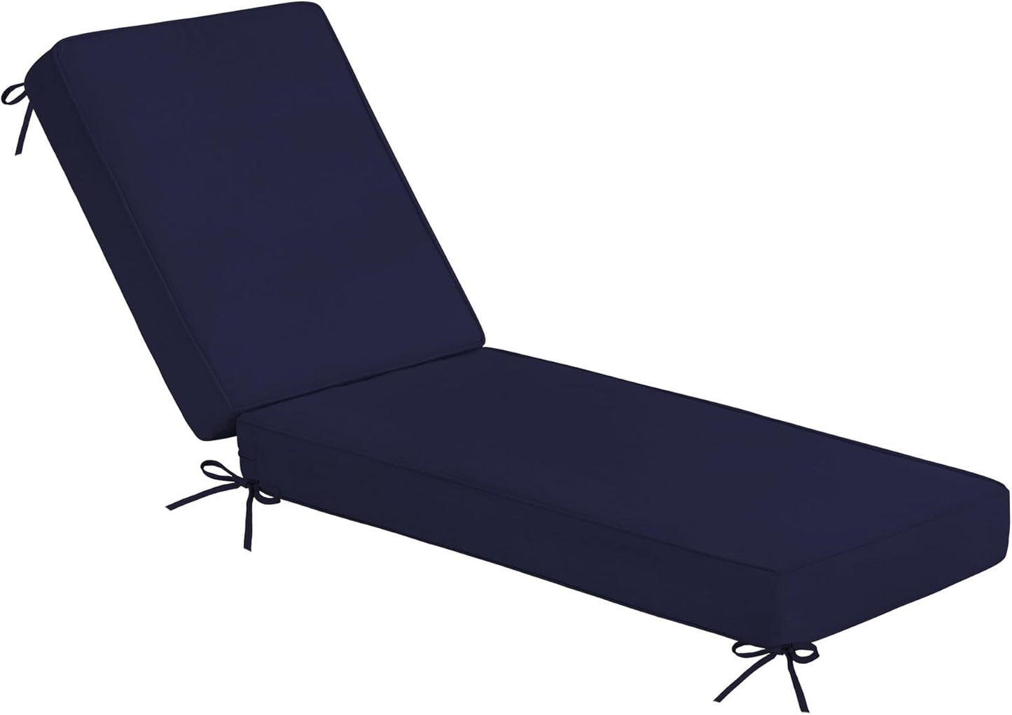 Sundale Outdoor Olefin Chaise Lounge Cushion for Comfort