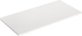 48 x 30 in White One-Piece Desk Top for Sit-Stand Frames - Smooth