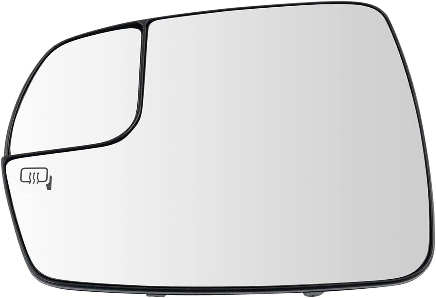 TRQ Driver Side Heated Spotter Mirror Glass for 2015-2018 Ford Edge