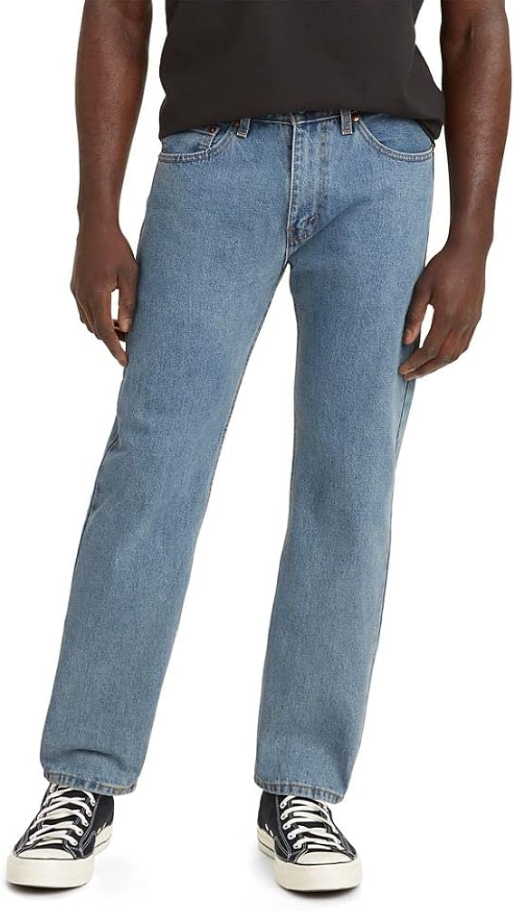 Levi's Men's 505 Regular Fit Jeans for Comfort and Style