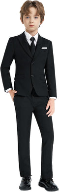 Boys Slim Fit Suits for Boys Suit Set Boy Dresswear - Ring Ready Magic