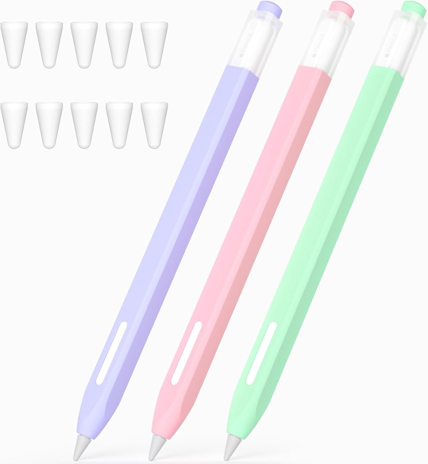Durable Silicone Apple Pencil Case [3 Pack] | JOOSKO